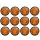 thumbnail image 1 of 12uds Universal Motocicleta Seguridad Rayos Reflexivos con Tornillo Naranja, 1 of 1