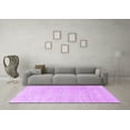 thumbnail image 3 of Ahgly Company Indoor Square Solid Purple Modern Area Rugs, 8' Square, 3 of 4