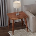 thumbnail image 4 of Table d'appoint de mi-siècle en bois massif – noyer, 4 of 7
