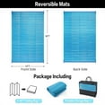 thumbnail image 5 of WondRg Outdoor Rugs Clearance 5'x8' Stripe Area Rugs Waterproof Patio Rugs, Plastic Camping Rugs, Porch Rugs, RV Rugs for outside, 5 of 5