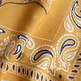 thumbnail image 4 of WREESH Women's Soft Wool Ethnic Style Shawl, Paisley Tassels Lengthening Warm Winter Scarf Yellow, 4 of 4