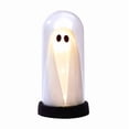 thumbnail image 2 of Halloween Night Light Decor Ghost Jar Glass Halloween Colorful LED Lamp 7.48x4.33in Battery Operated & Soft Light for Bedroom Living Room Indoor Halloween Home Decor by MPOISVA, 2 of 7