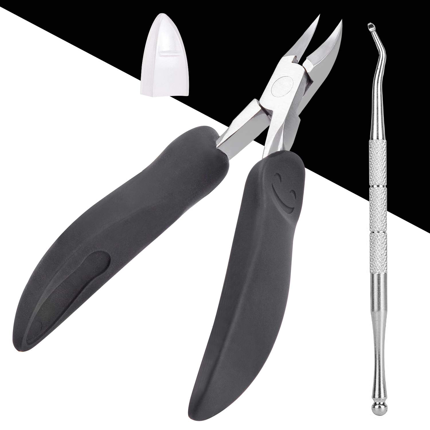 LePinko Toenail Clippers Set for Thick and Ingrown Nail,  Professional Pedicure Manicure Tools