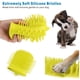 thumbnail image 4 of Limpiador de patas de perro, limpiador de patas de perro con toalla de limpieza de patas de mascota para perros, gatos, masaje, aseo, garras de perro sucias (amarillo), 4 of 5