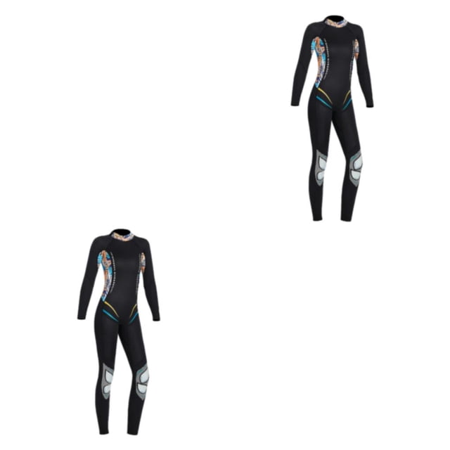 Toystoory Traje de baño de una pieza a prueba de sol para mujer - Nadar libremente en el mar Cálido Traje de baño de surf y esnórquel Manga Type4 NO4