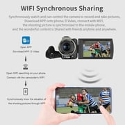 ORDRO 4K Video Camera AX65 Camcorder 12x Optical Zoom Vlogging Digital Camers for Live-streaming