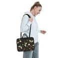 thumbnail image 7 of ZICANCN Laptop Case 13 inch, Moths Leaves Seamless Floral Work Shoulder Messenger Business Bag for Women and Men, 7 of 7
