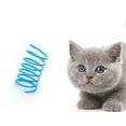 Cat Spring Toys (10 Pack), Cat Kitten Toys Plastic Coil Spiral Springs