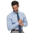 thumbnail image 4 of Men's Van Heusen Slim-Fit Flex Collar Stretch Dress Shirt Petrol, 4 of 4