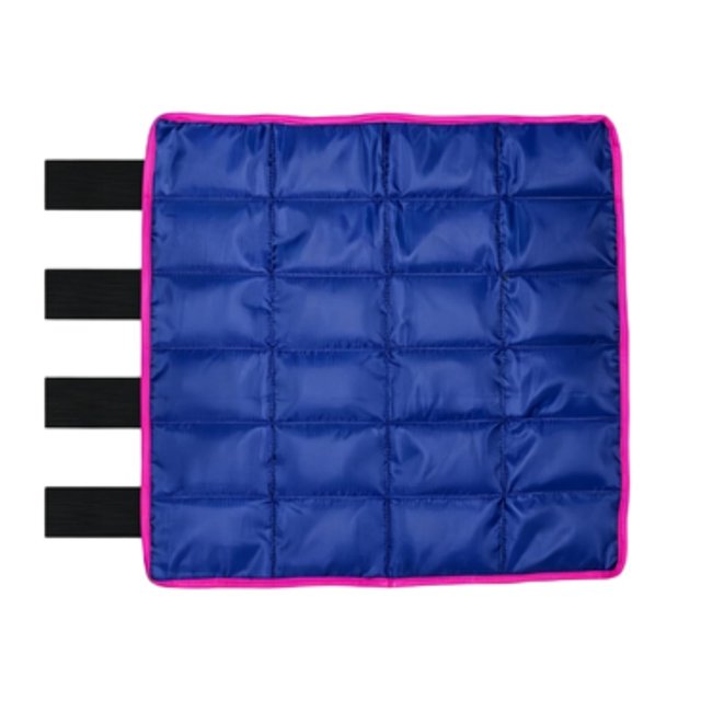 Vendaje para Piernas de Caballo con Gel Bota de Hielo con Diseño Transpirable Reutilizable para Suministros Ecuestres Paquete de Hielo con 24 Cuadrículas y Correas Ajustables Adecuado para