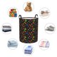 thumbnail image 4 of Fotbe Berries Cesto de Ropa con Asas, Cesto Impermeable de Gran Capacidad, Bolsa de Lavado para Dormitorio, Cesto de Ropa con Ruedas y Asas-Small, 4 of 6