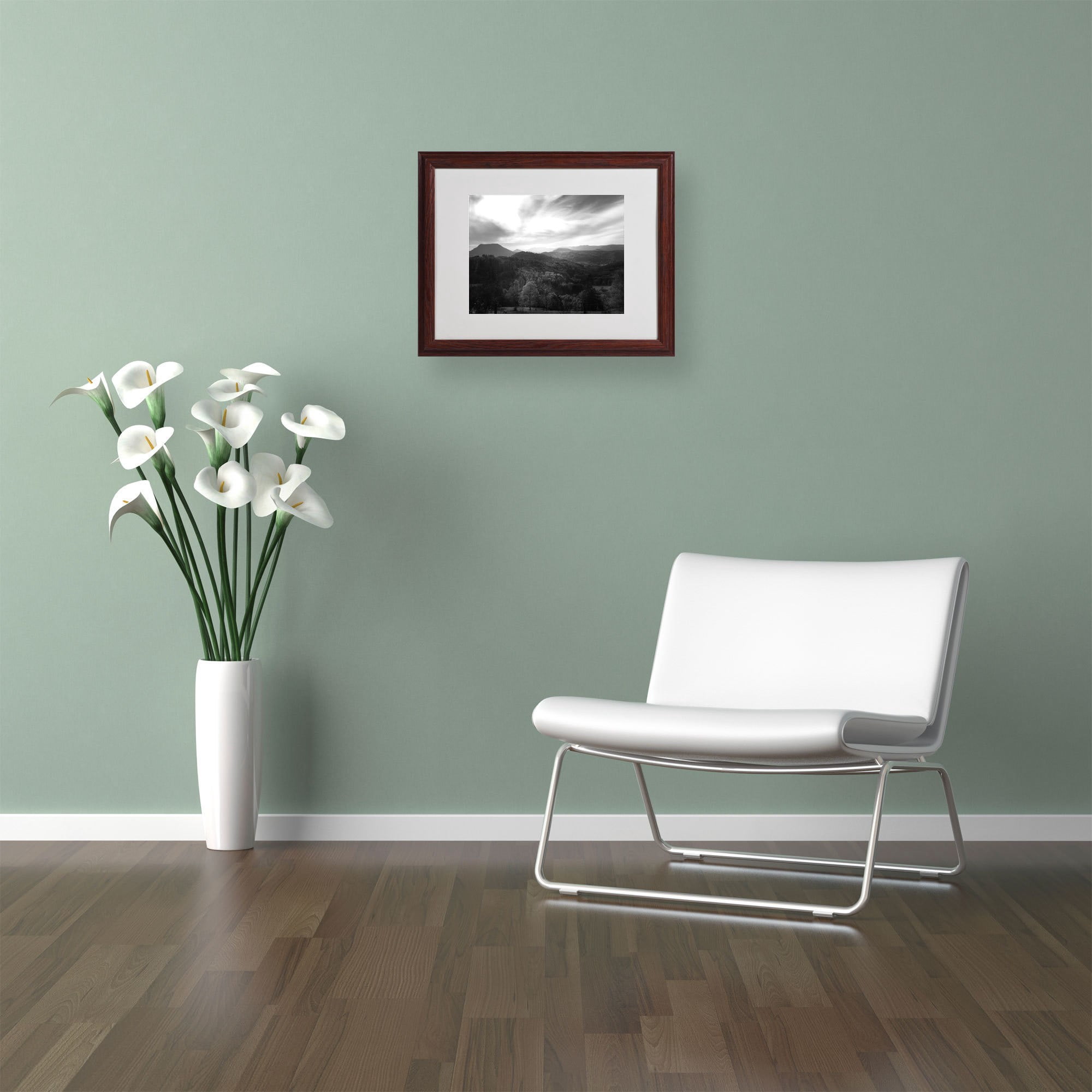 Trademark Fine Art "Over the Lighting" Canvas Art by Philippe Sainte-Laudy, Wood Frame