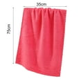 thumbnail image 3 of Yesbay Towel Eco friendly Anti deform Polyester Fluffy Face Towel Supplies, 3 of 8
