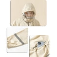 thumbnail image 5 of LIZENG Children's Raincoat Thickened and Lengthened Rainproof Full Body Poncho with School Bag Student Raincoat, 5 of 9