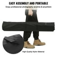 thumbnail image 3 of KFFKFF 12 x 10 ft Robust Backdrop Frame, Elevating Photography Backdrop Holder, Backdrop Support Kit with 6 Fasteners and A Transport Bag, for Social Gathering, Nuptials, Exhibition, Picture, 3 of 9