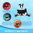 thumbnail image 4 of 7Pcs Reflective Car Sticker Car Window Sticker Automotive Decals Waterproof Car Window Safety Decal Car Scratch Cover, 4 of 9
