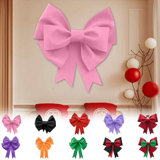 mtvxesu Diy Eva Bowknot Material Kit for Christmas Party Decorations & Craft Projects - 6-Piece Set