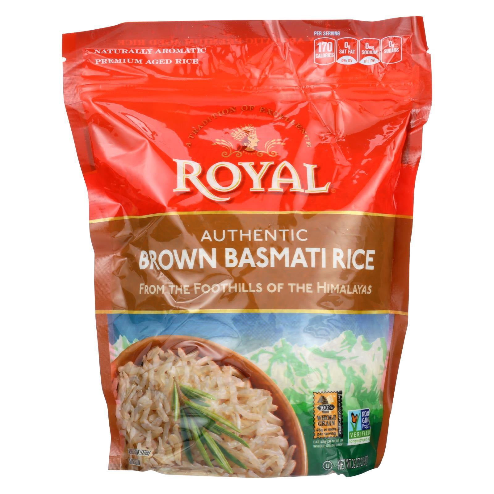 Royal Rice, Brown Basmati, 2 lb