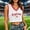 Light Blue, variant on Argentina Women's Soccer Camisole Vest, V Neck Sleeveless Summer Graphic Tank Top for Brazil, Argentina, Mexico, USA Fan Match Day Cheer Apparel, Beige S