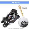 thumbnail image 5 of M4 Titanium Bolts For Bicycle Disc Brake Pad Threaded Pin Inserts Screw For R Hydraulic Disk Calipe, 5 of 5