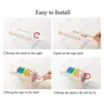thumbnail image 4 of 2 Pack Tape Dispenser Transparent Washi Tape Cutter Roll Tape Holder for Desk (2 Pack-Green), 4 of 6