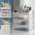 thumbnail image 1 of Organizador de maquillaje Acrílico Almacenamiento de cosméticos Cajones a prueba de polvo y exhibición de joyas Leyfeng Caja de almacenamiento de cosméticos, 1 of 7