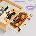 thumbnail image 4 of Happy Halloween Havanese Witches Hat Pumpkin Carving Acrylic Plaque with Wood Photo Frame Box Havanese Dog Lover Gifts Idea Light Box - 02019, 4 of 5