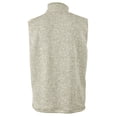 thumbnail image 3 of Charles River Apparel 9722 Men's Pacific Heathered Vest-Oatmeal Heather-L, 3 of 3