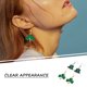 thumbnail image 3 of QUMIIRITY 2 Pares De Aretes De Para Y Fiesta En San Hechos Con Material Premium, 3 of 6