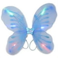 thumbnail image 1 of Blinkee 330 Light Up Aqua Fairy Butterfly Wings, 1 of 1