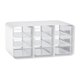 thumbnail image 4 of Organizador de escritorio mayimx con 9 cajones compartimentos de almacenamiento de maquillaje, 4 of 9
