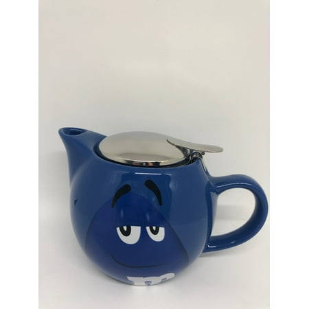 M&M's World Blue Character Teapot New (Best Teapots In The World)