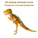 thumbnail image 5 of Puzzle de madera Georgie Porgy 3D para niños T-Rex Spinosaurus Stegosaurus, 5 of 9