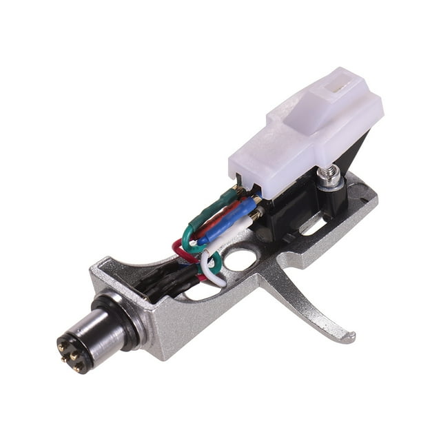 Universal 1/2 Inch Mount Turntable Headshell Cartridge Kit with 4.5mV Output - High-Quality Transparent Conical Stylus, Aluminum Alloy Body, Compatible with LP120-USB/LP240-USB/LP1240-USB &