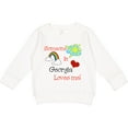 thumbnail image 2 of Inktastic Someone in Georgia Loves Me Toddler Sweatshirt, 2 of 4