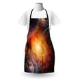thumbnail image 3 of Astrology Apron Abstract Astral Spiritual Illlustration Of The Universe Electricity In Infinity, Unisex Kitchen Bib Apron with Adjustable Neck for Cooking Baking Gardening, Multicolor, by Ambesonne, 3 of 4
