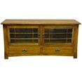 thumbnail image 5 of Crafters and Weavers Arts and Crafts Wood TV Stand for TVs up to 60" in Cherry, 5 of 5