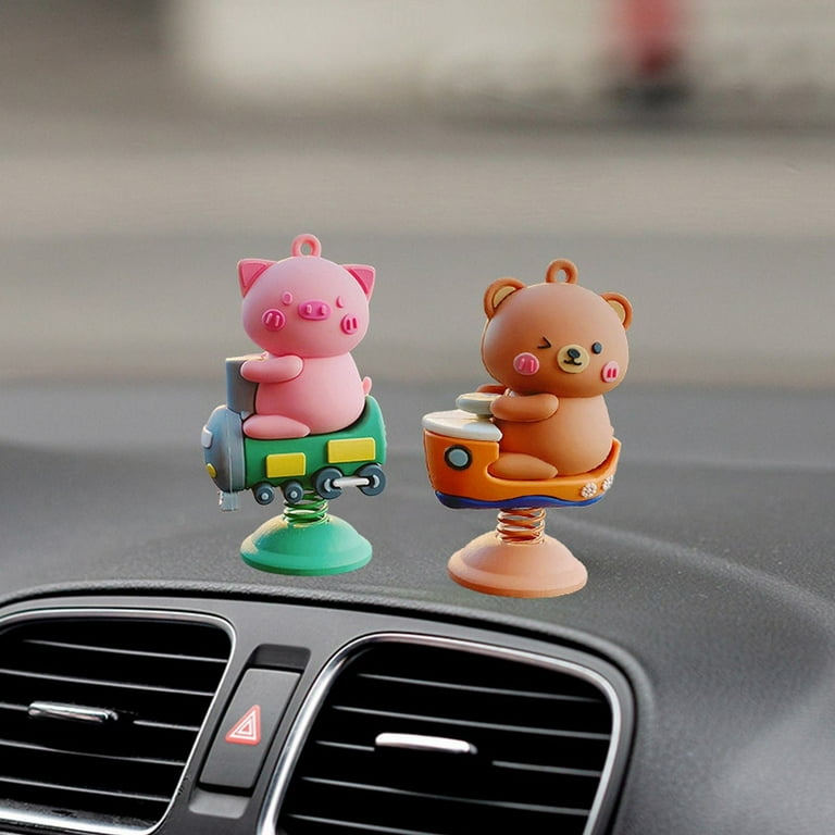 Animals Cute Car Decor Decorations Bobblehead Car Accessories Cute