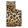 thumbnail image 2 of Gold and Brown Of Leopard Print Toddler Nap Mats for Kids Preschool,Sleeping Mat Bag or Kids,Toddler Sleeping Bag,Toddler Nap Mat or Daycare, 2 of 6