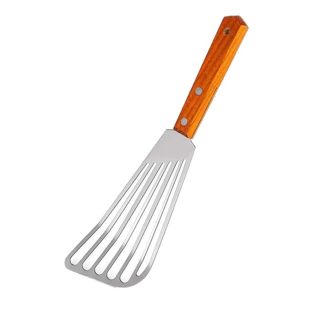 Espátulas de cocina para pescado Turner parrilla de acero inoxidable