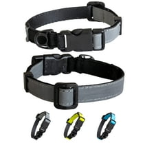 Cat Collar, Elastic, Safe, Not Breakaway, Adjustable, Comfortable, Reflective Silver