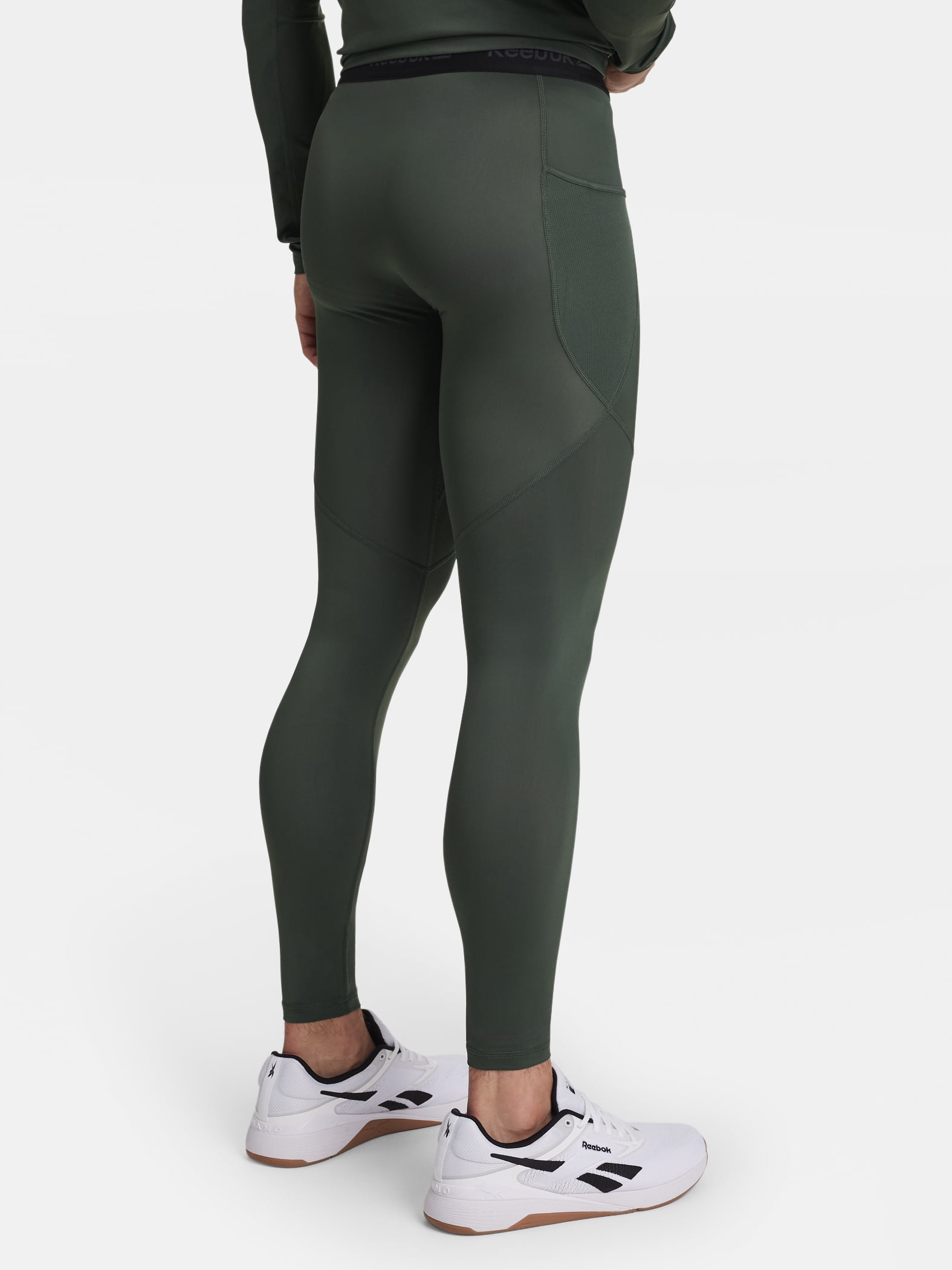 Reebok Men's and Big Men's Kinetic Compression Leggings, Sizes XS-5XL