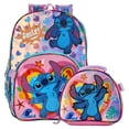 thumbnail image 3 of Disney Lilo & Stitch Girls 17" 6-Piece Backpack Set with Headphones, Pink, 3 of 8