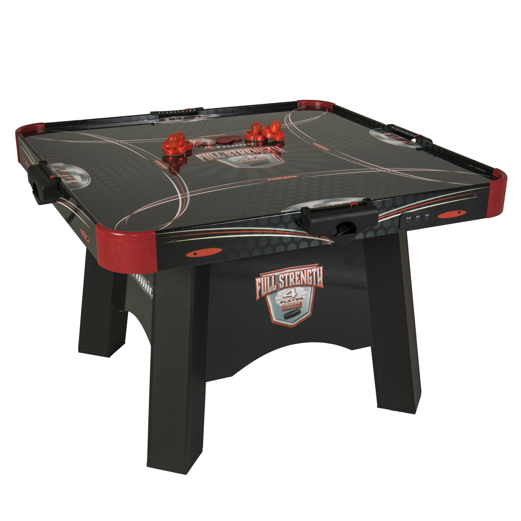 Atomic Full Strength 4-Player Air Powered Hockey Table - Walmart.com