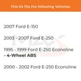 thumbnail image 2 of MAX Advanced Brakes - Front Brake Kit For 2003-2007 Ford E250| Carbon Ceramic Brake Pad and Rotor Kit| Daily Driving Geomet Coated Brake Rotors, 2 of 9