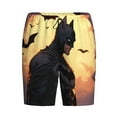 thumbnail image 6 of Batman Pajama Shorts for Men, Summer Graphic Lounge Pajama Bottoms Soft Sleep Pjs Pants with Drawstring & Pockets, 6 of 8
