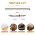 thumbnail image 2 of 400pcs Double Head Skirting Nails with 4 Tools - Invisible Seamless Baseboard Screws for Solid Wood Trim, Double-Sided Installation, 2 of 7