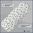 thumbnail image 3 of Five Oceans Boat Anchor Rope 5/16 inch x 75 ft - Marine Premium 3-Strand White Nylon - Ideal for Mooring Anchoring Windlasses Towing - FO4566-M75, 3 of 7