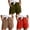 Watermelon Red 1PCS & AG 1PCS & Coffee 1PCS, variant on 3 Pack Cotton Linen Shorts for Women Plus Size Elastic Waist Drawstring Summer Beach Shorts with Pockets (Blue 1PCS & Khaki 1PCS & AG 1PCS, 5XL)