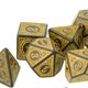 thumbnail image 3 of Juego de dados poliédricos acrílicos de 42 Uds. D8 D10 D12 D20 con bolsa de almacenamiento para juegos de de enseñanza de matemáticas MTG Amarillo Baoblaze Dados poliédricos, 3 of 4